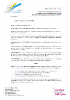 Arrêté dérogation repos dominical commerces de détails secteur alimentaire