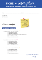 FICHE INSCRIPTION BEAUDONNAT 2026-2027